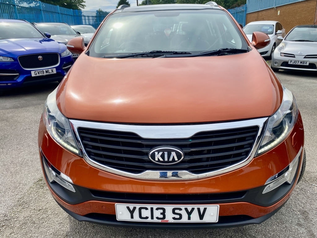 Kia Sportage 2.0 Kx-4 Crdi Orange #3