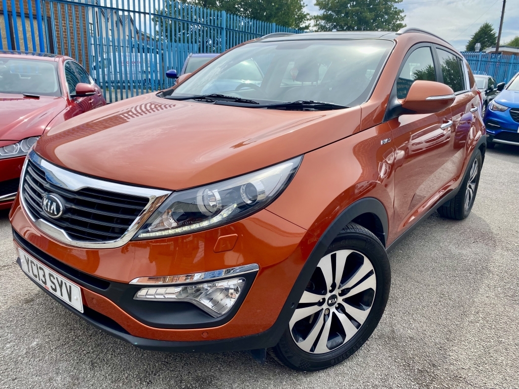 Kia Sportage 2.0 Kx-4 Crdi Orange #2