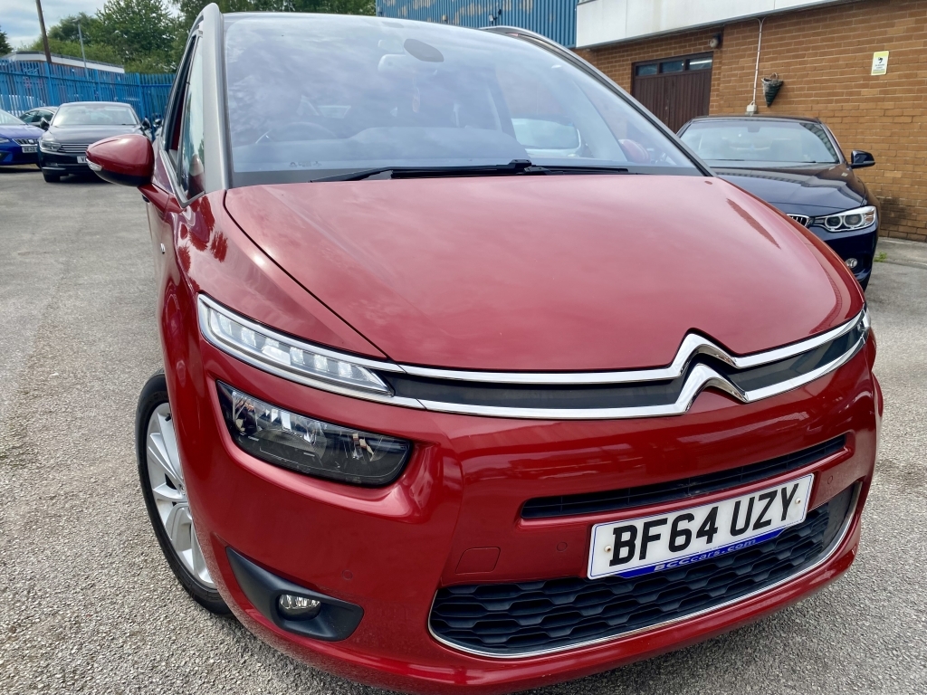 Citroen Grand C4 SpaceTourer Grand Picasso 1.6 E-hdi Exclusive Plus Etg6 Red #4