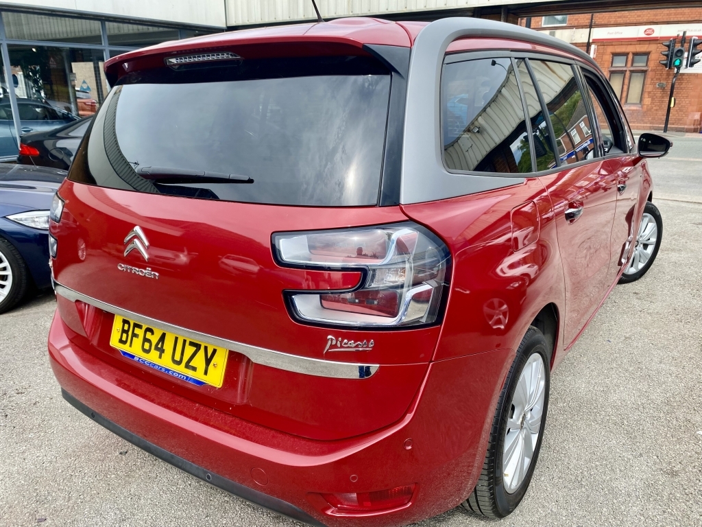 Citroen Grand C4 SpaceTourer Grand Picasso 1.6 E-hdi Exclusive Plus Etg6 Red #5
