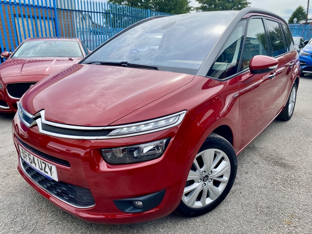 Citroen Grand C4 SpaceTourer Grand Picasso 1.6 E-hdi Exclusive Plus Etg6 Red #2