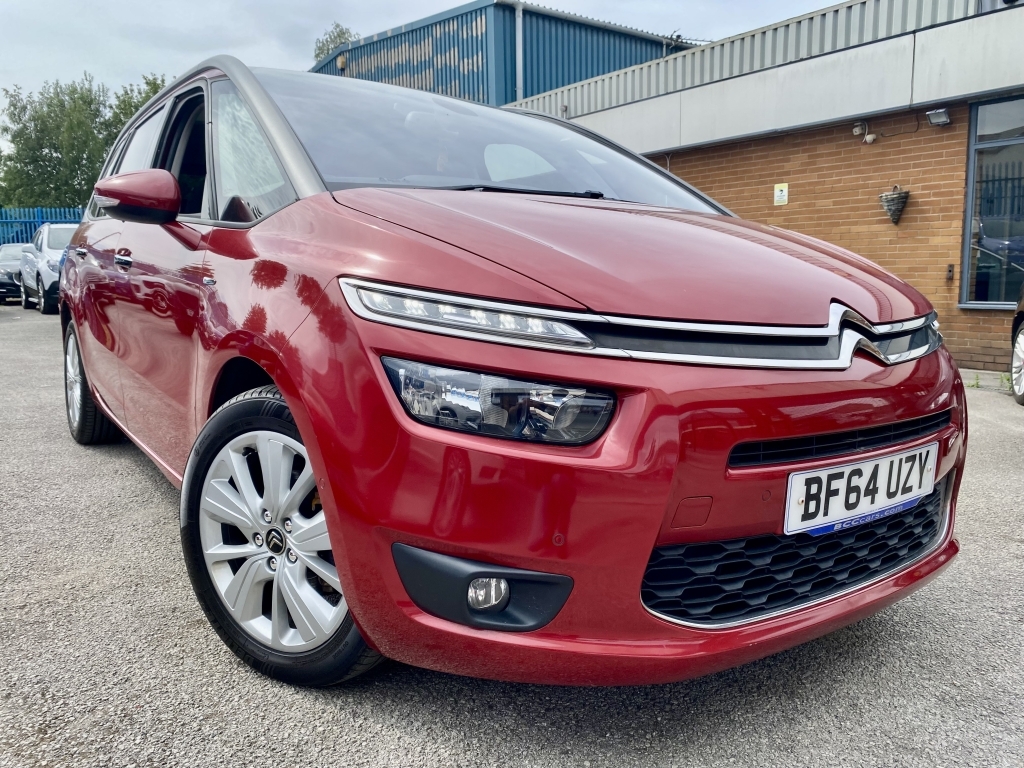 Citroen Grand C4 SpaceTourer Grand Picasso 1.6 E-hdi Exclusive Plus Etg6 Red