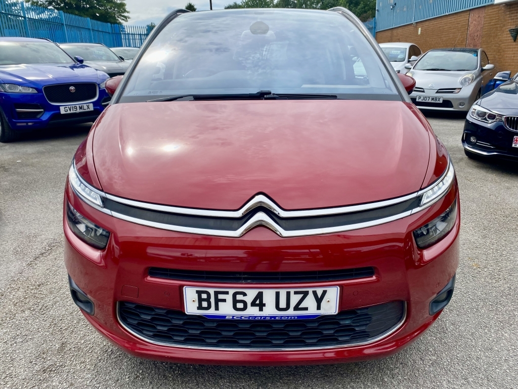 Citroen Grand C4 SpaceTourer Grand Picasso 1.6 E-hdi Exclusive Plus Etg6 Red #3