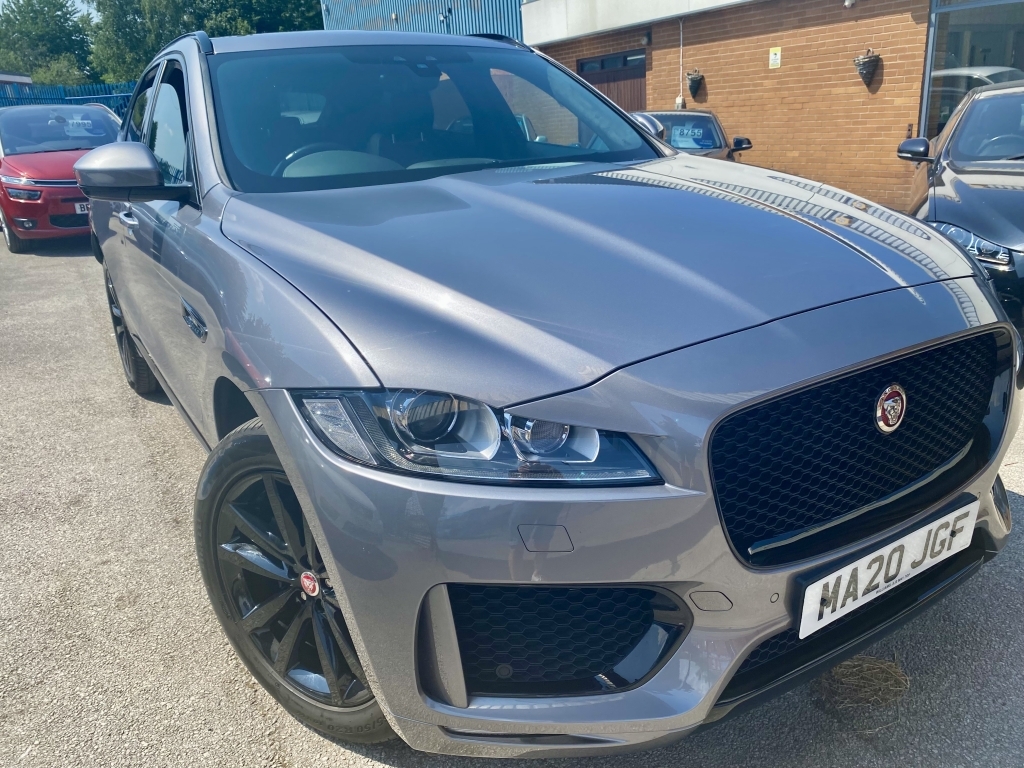 Jaguar F-Pace Estate 2.0 Chequered Flag Awd MA20JGF Grey #4