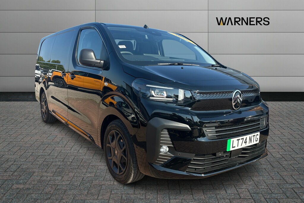 Citroen Dispatch 100Kw 75Kwh Van Driver Black