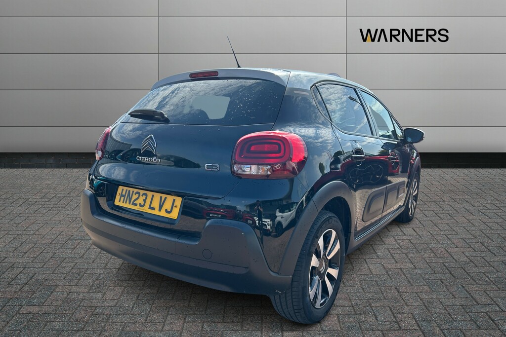 Citroen C3 1.2 Puretech 110 C-series Edition Eat6 HN23LVJ Black #4