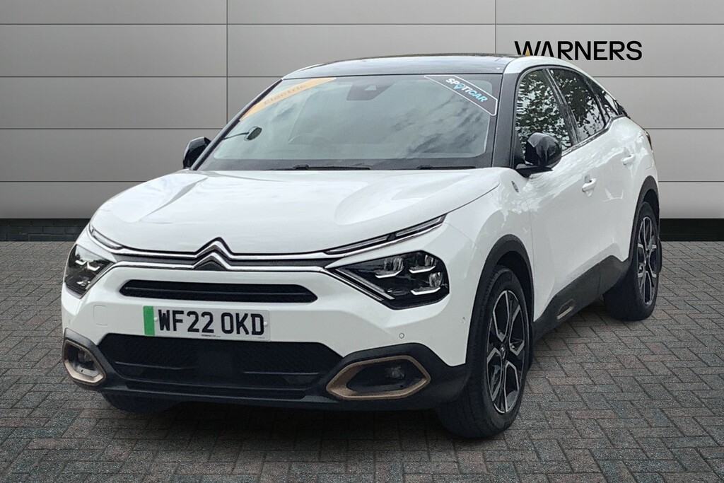 Citroen e-C4 100Kw C-series Edition 50Kwh WF22OKD White #2