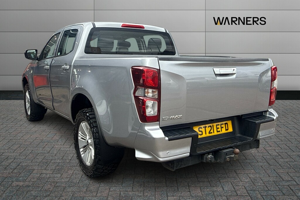 Isuzu D-Max 1.9 Dl20 Double Cab 4X4 Silver #3