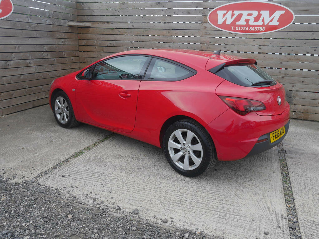 Vauxhall Astra GTC 1.4T 16V Sport Coupe Euro 5 Ss Red #6