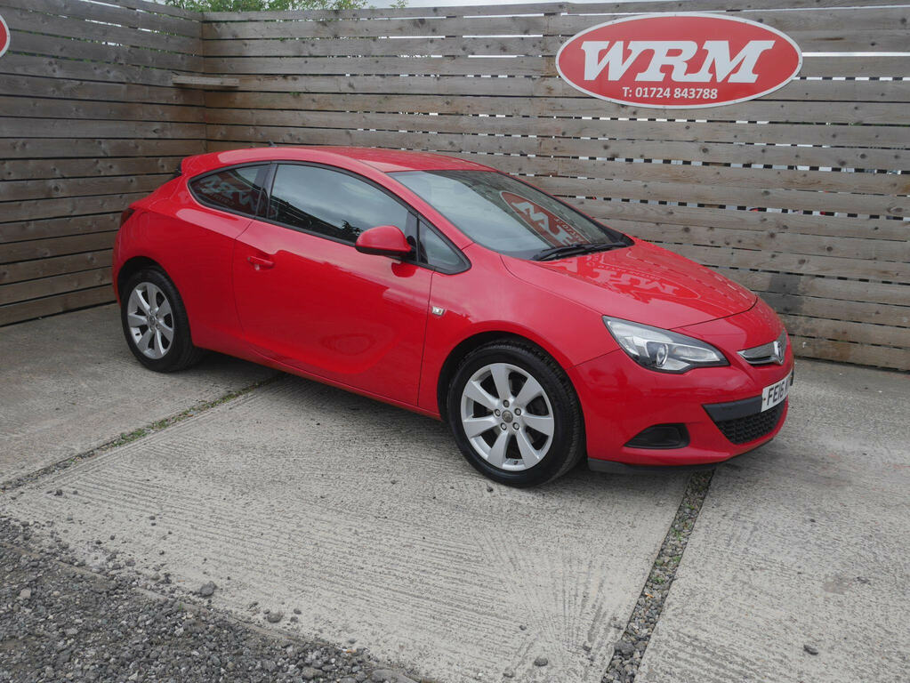 Vauxhall Astra GTC 1.4T 16V Sport Coupe Euro 5 Ss Red #2