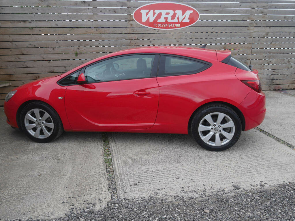 Vauxhall Astra GTC 1.4T 16V Sport Coupe Euro 5 Ss Red #5