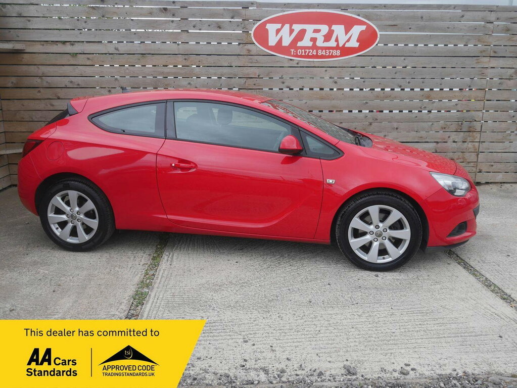 Vauxhall Astra GTC 1.4T 16V Sport Coupe Euro 5 Ss Red