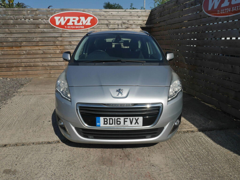 Peugeot 5008 1.6 Bluehdi Active Mpv Euro 6 S Silver #3