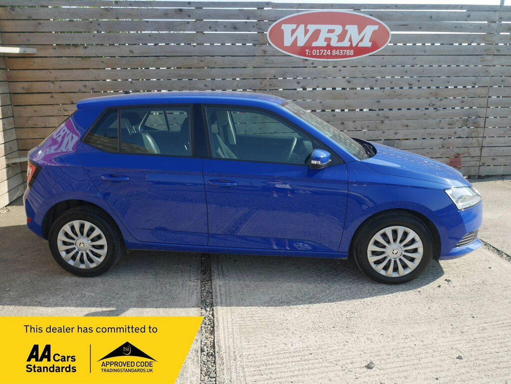Skoda Fabia 1.0 S Hatchback Euro 6 Ss 60 Blue
