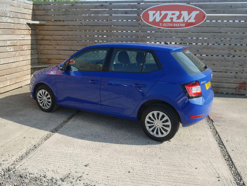 Skoda Fabia 1.0 S Hatchback Euro 6 Ss 60 YO19XWK Blue #6