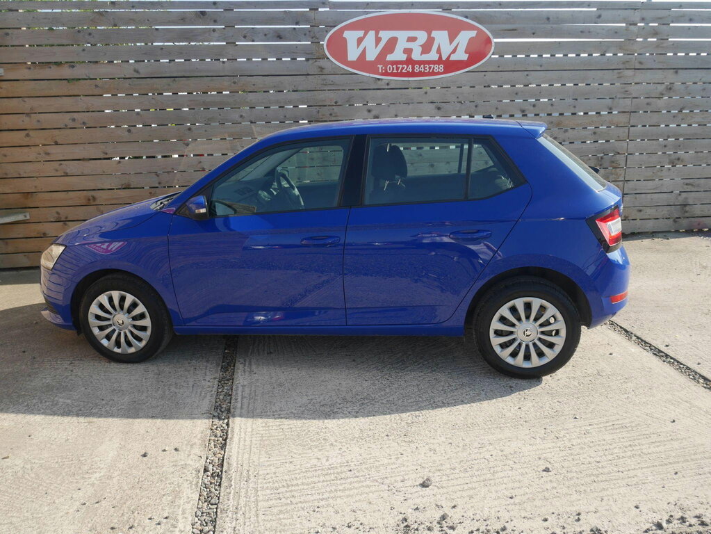 Skoda Fabia 1.0 S Hatchback Euro 6 Ss 60 YO19XWK Blue #5