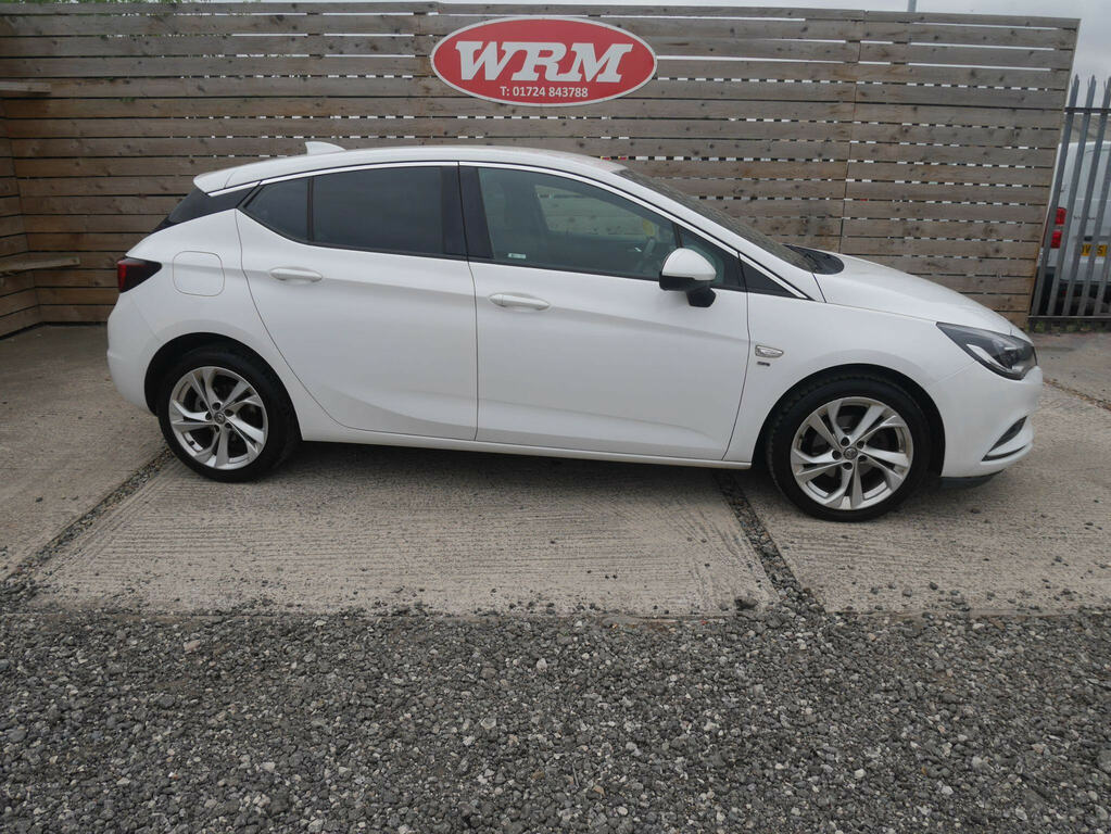 Vauxhall Astra 1.4I Turbo Sri Nav Hatchback Eur DU17PWE White #4
