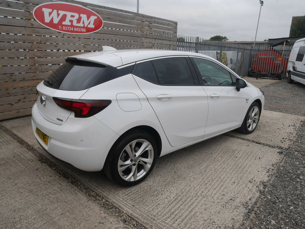 Vauxhall Astra 1.4I Turbo Sri Nav Hatchback Eur DU17PWE White #5