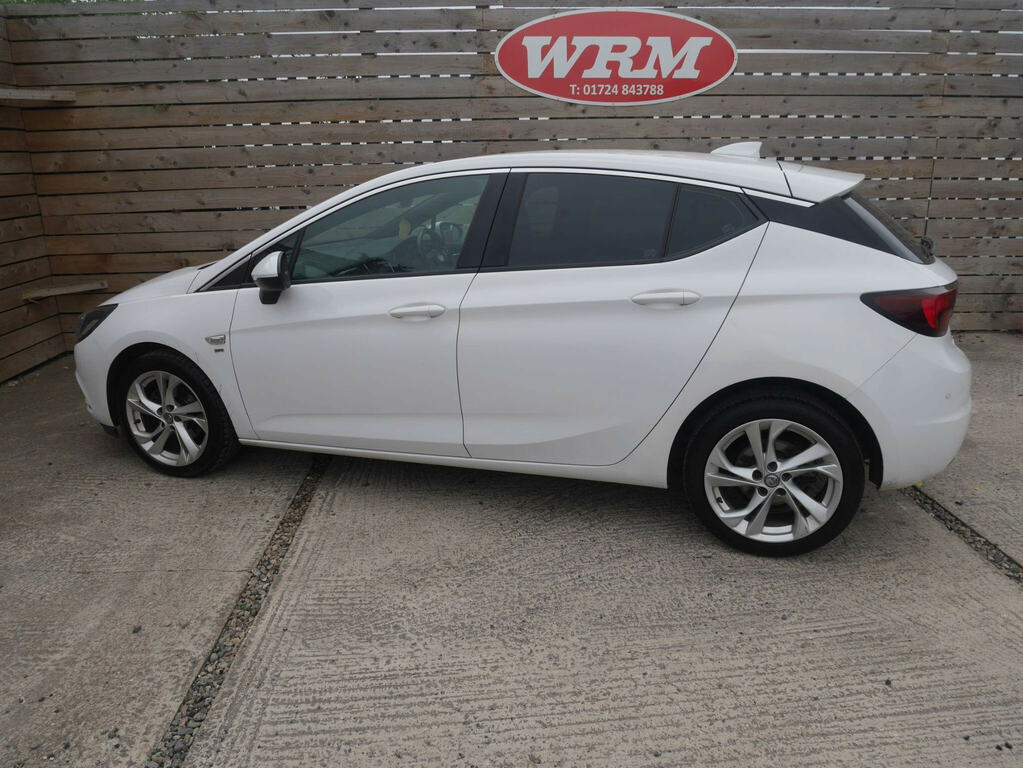 Vauxhall Astra 1.4I Turbo Sri Nav Hatchback Eur DU17PWE White #3