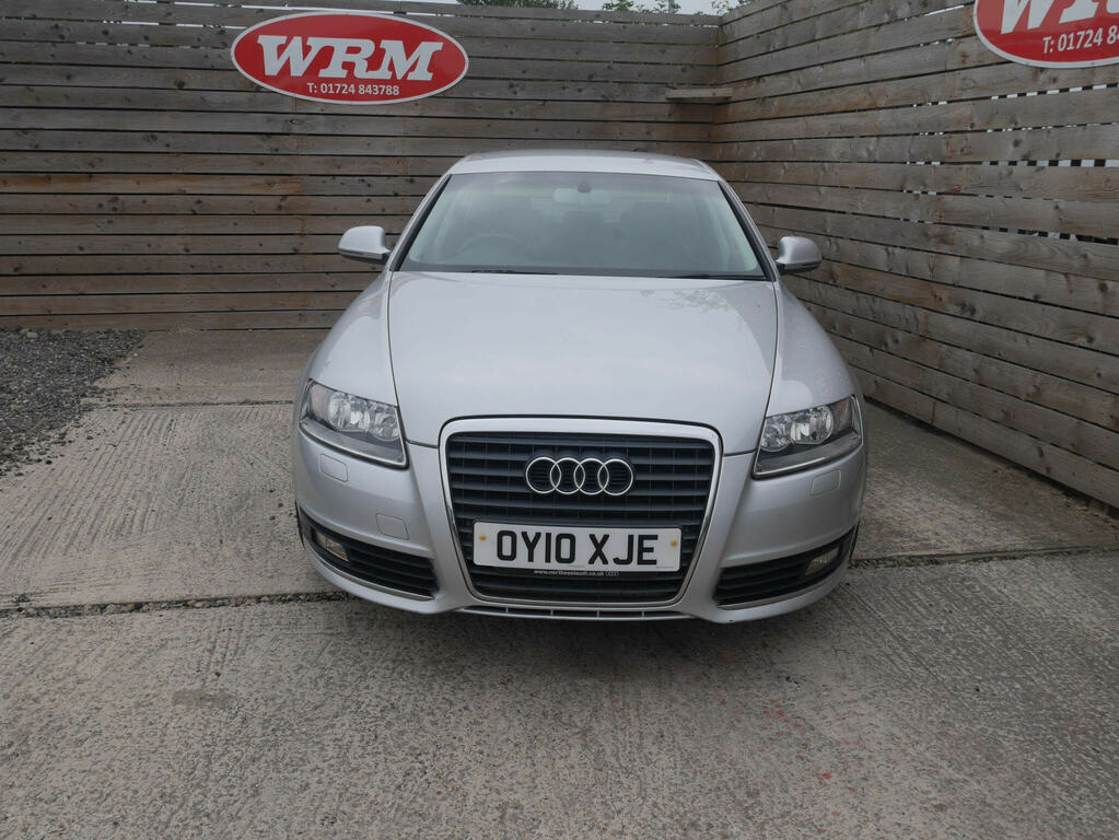 Audi A6 Saloon S Line Black #3