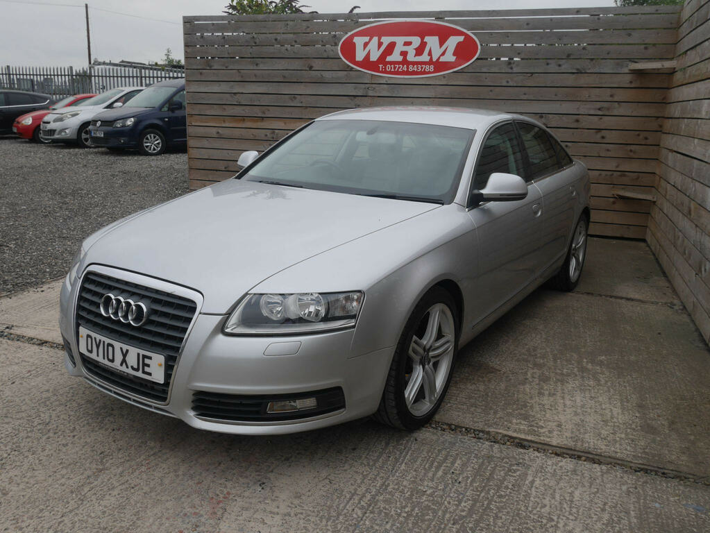 Audi A6 Saloon S Line Black #4