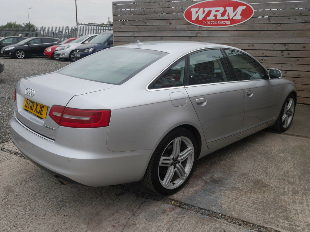 Audi A6 Saloon S Line Black #8