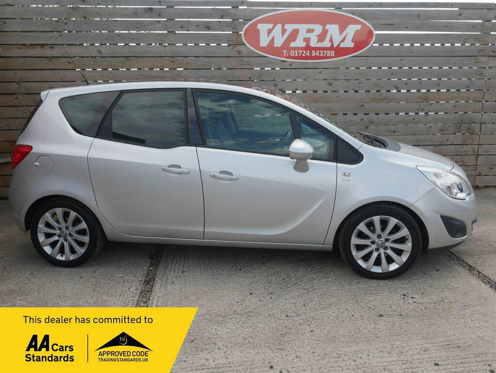 Vauxhall Meriva 1.4T 16V Se Mpv Euro 5 120 Ps Silver