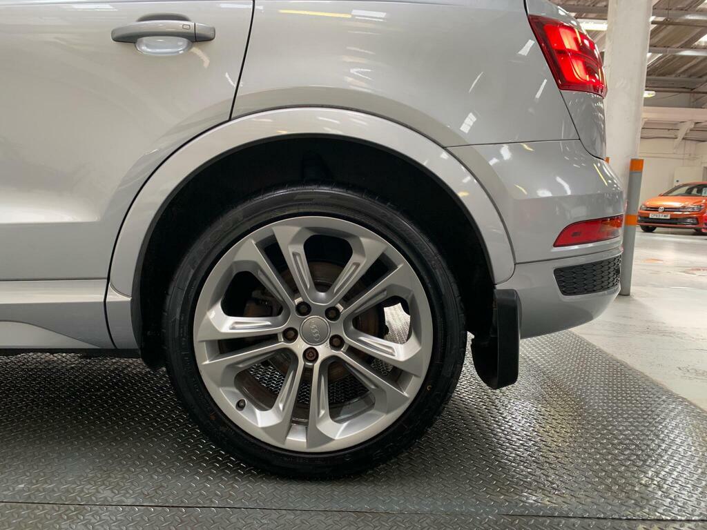 Audi Q3 2.0 Tdi S Line Plus Quattro Euro 6 Ss YR66HTG Silver #6