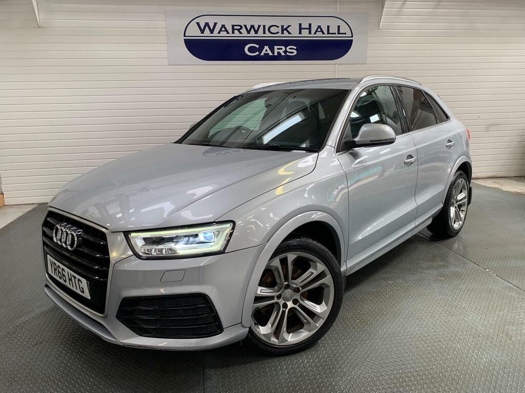 Audi Q3 2.0 Tdi S Line Plus Quattro Euro 6 Ss Silver