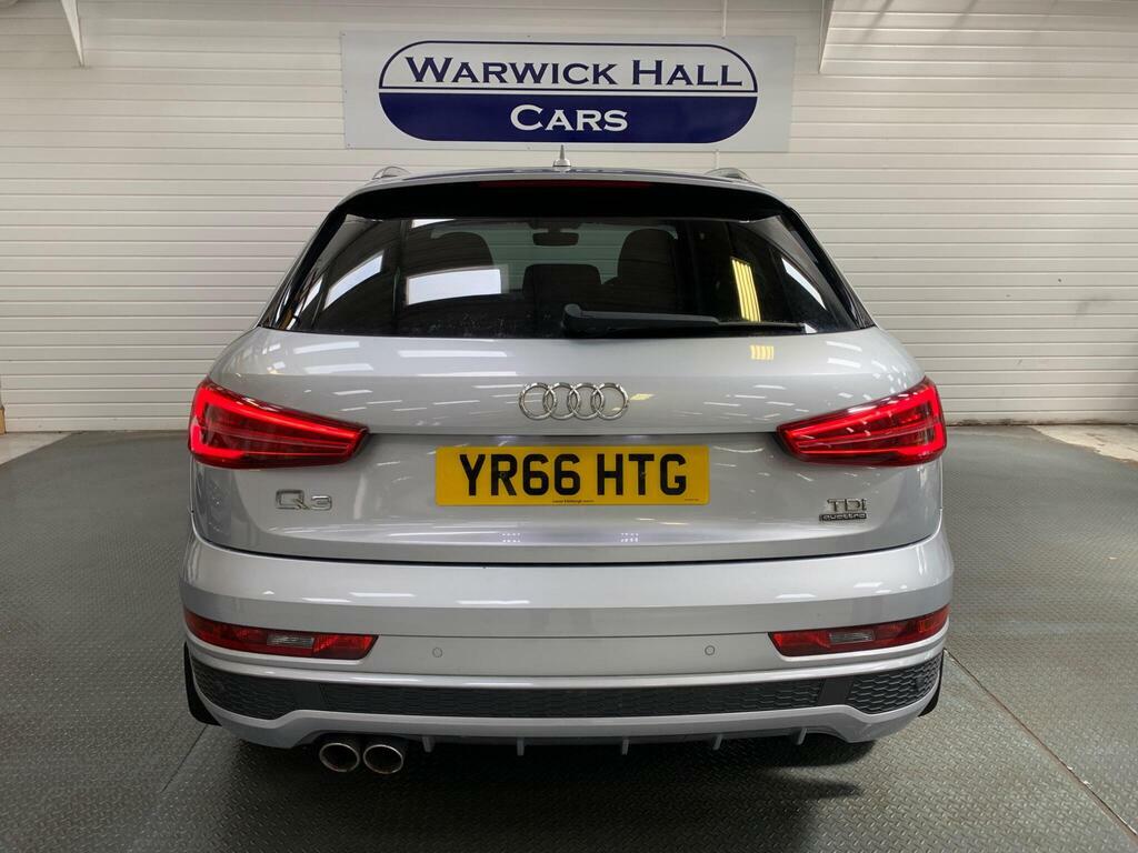 Audi Q3 2.0 Tdi S Line Plus Quattro Euro 6 Ss YR66HTG Silver #4