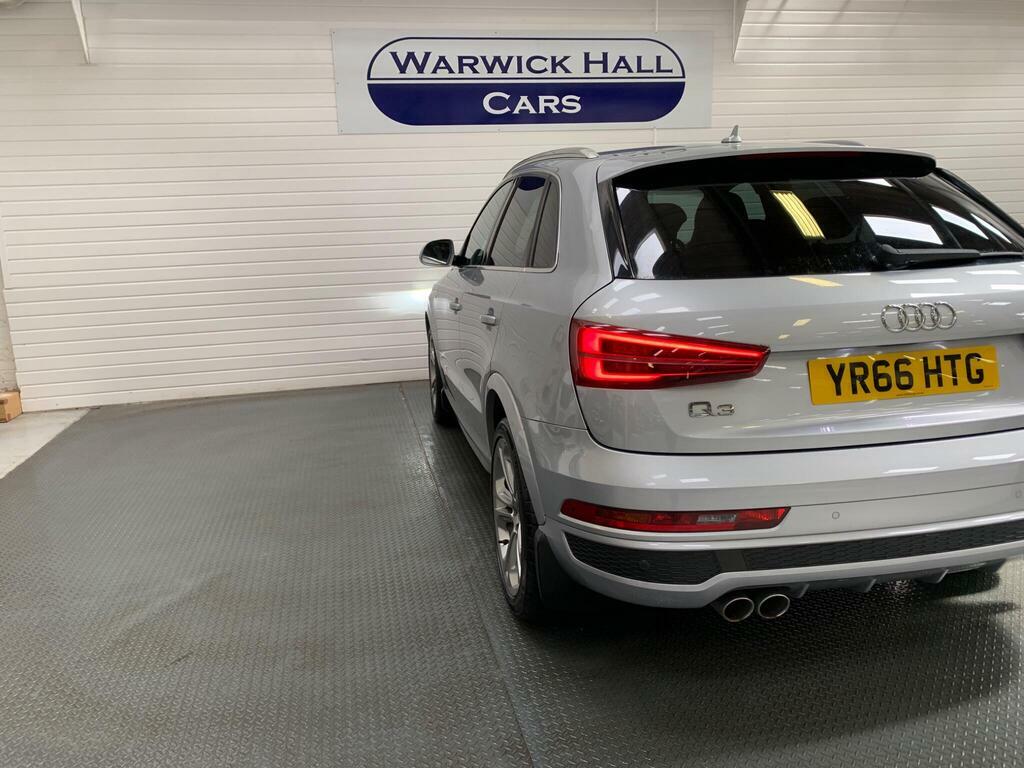 Audi Q3 2.0 Tdi S Line Plus Quattro Euro 6 Ss YR66HTG Silver #5