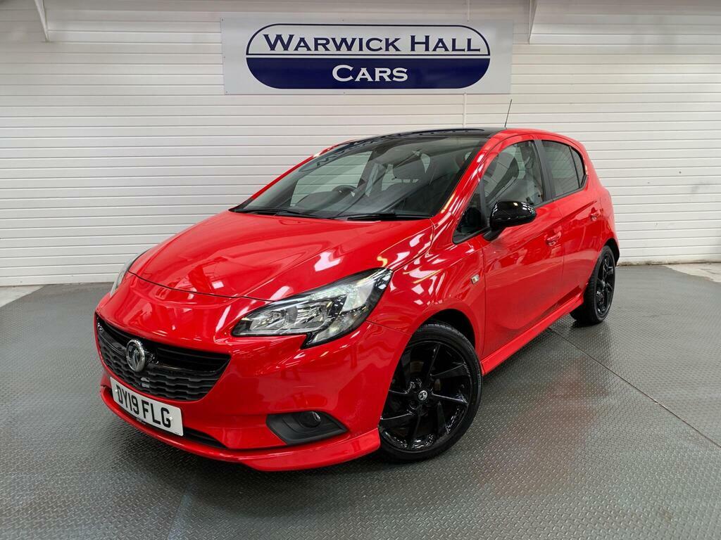 Vauxhall Corsa 1.4I Ecotec Sri VX Line Nav Black Euro 6 Red