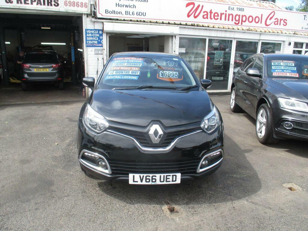 Renault Captur 1.5 Dci Dynamique Nav Euro 6 LV66UED Black #4