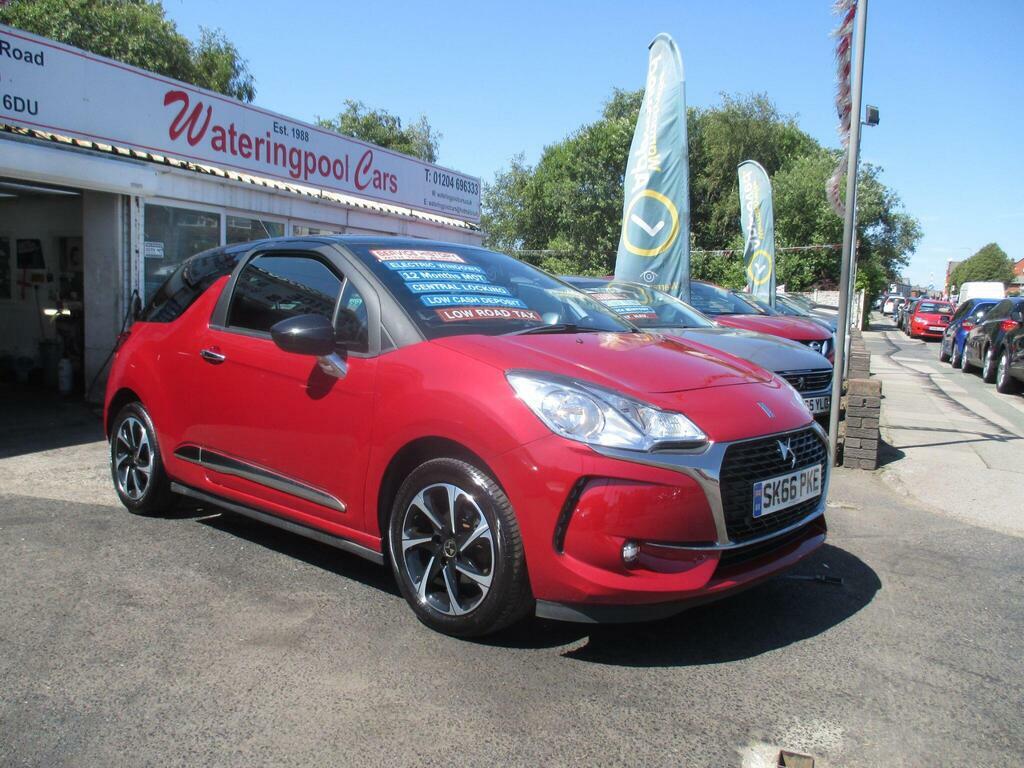 DS DS 3 1.2 Puretech Elegance Euro 6 S S Red