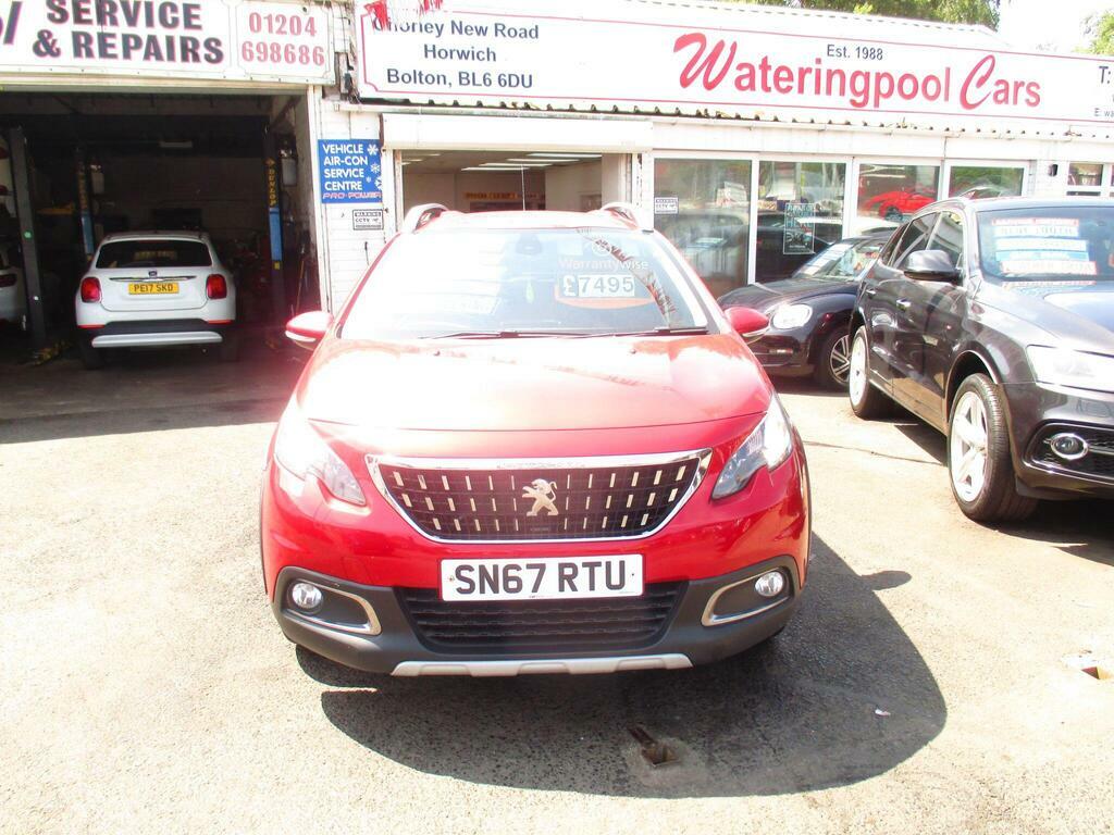 Peugeot 2008 1.6 Bluehdi Allure Euro 6 S S SN67RTU Red #4