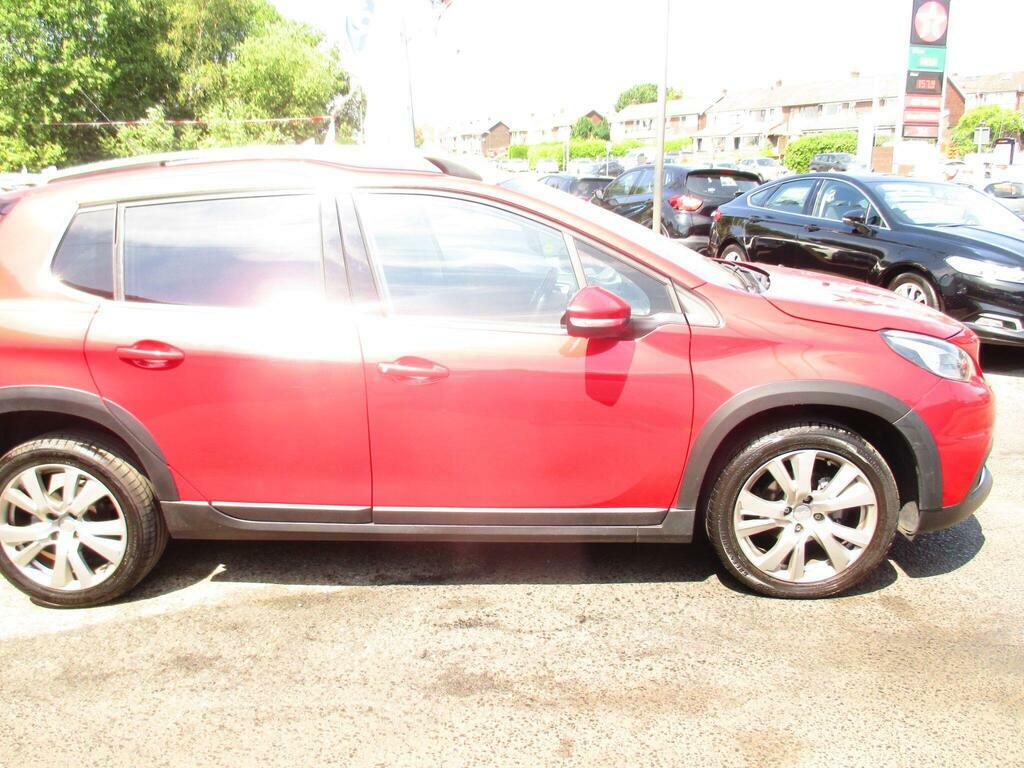 Peugeot 2008 1.6 Bluehdi Allure Euro 6 S S SN67RTU Red #2