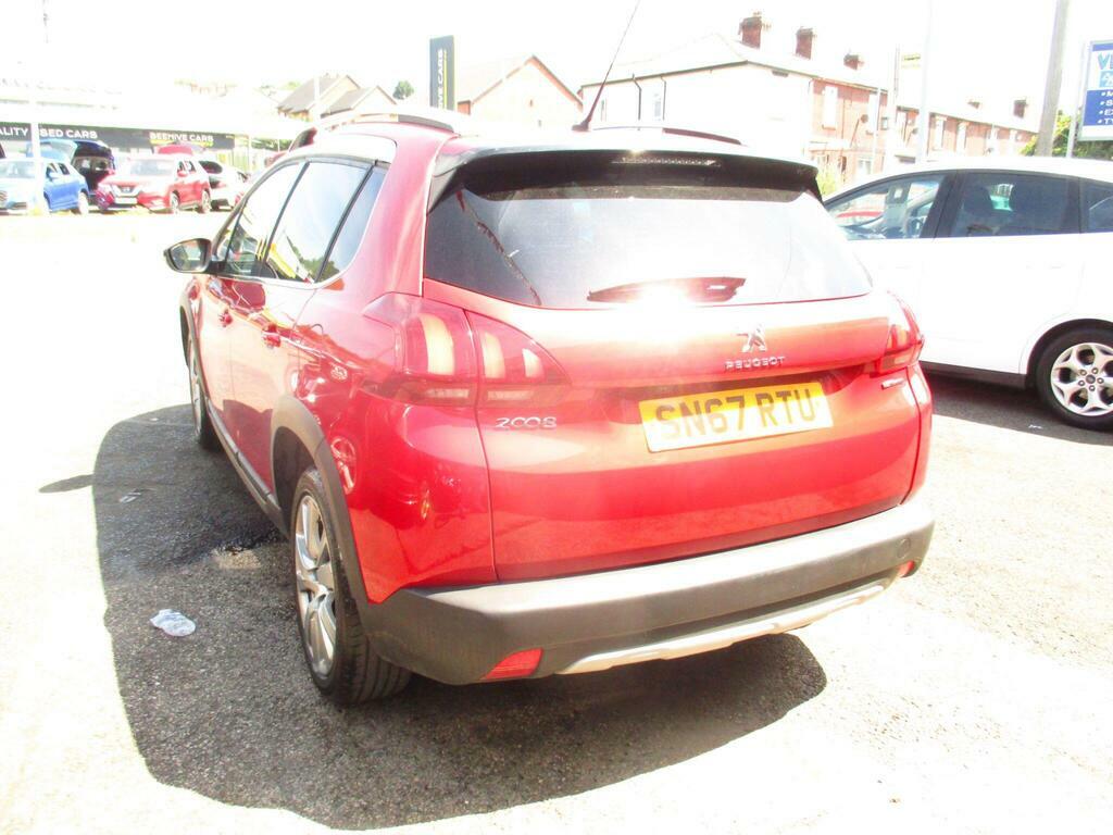 Peugeot 2008 1.6 Bluehdi Allure Euro 6 S S SN67RTU Red #5