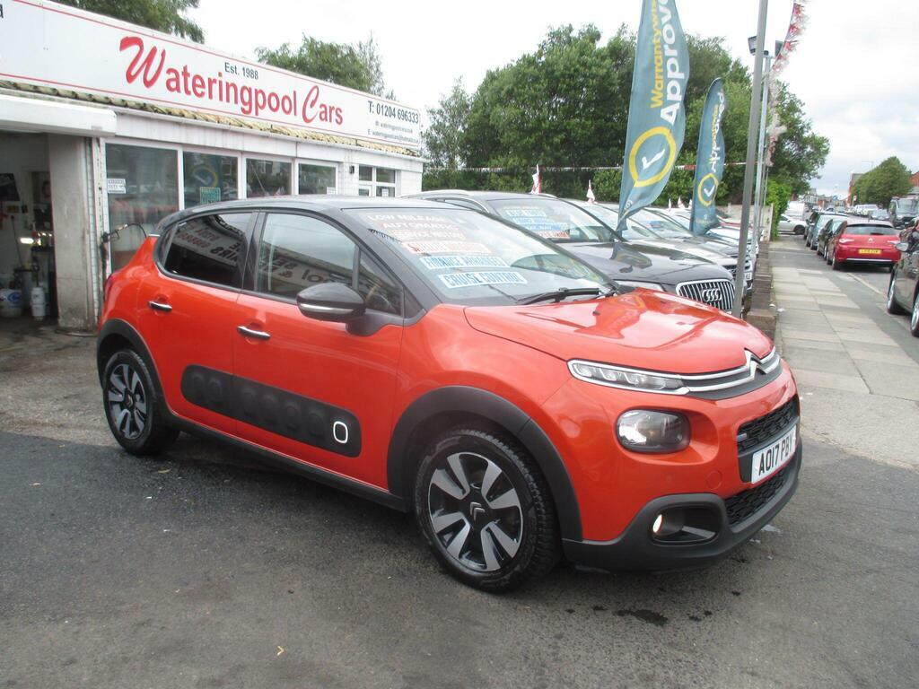 Citroen C3 1.2 Puretech Flair Eat6 Euro 6 S S AO17PBY Orange #2