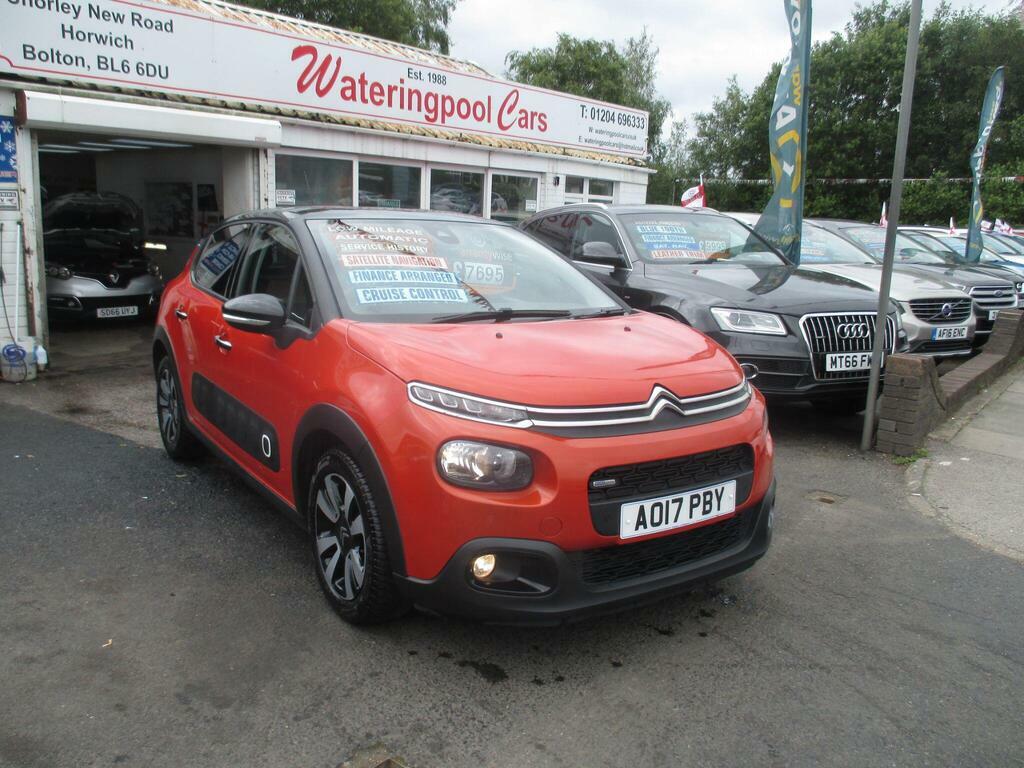 Citroen C3 1.2 Puretech Flair Eat6 Euro 6 S S AO17PBY Orange #3