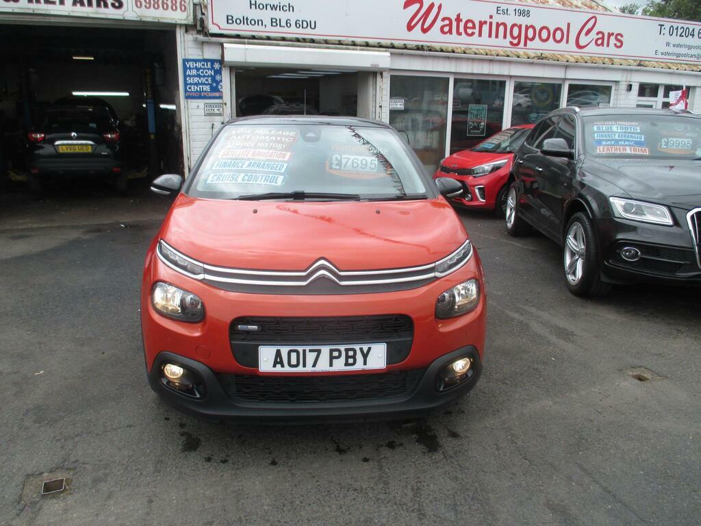 Citroen C3 1.2 Puretech Flair Eat6 Euro 6 S S AO17PBY Orange #4