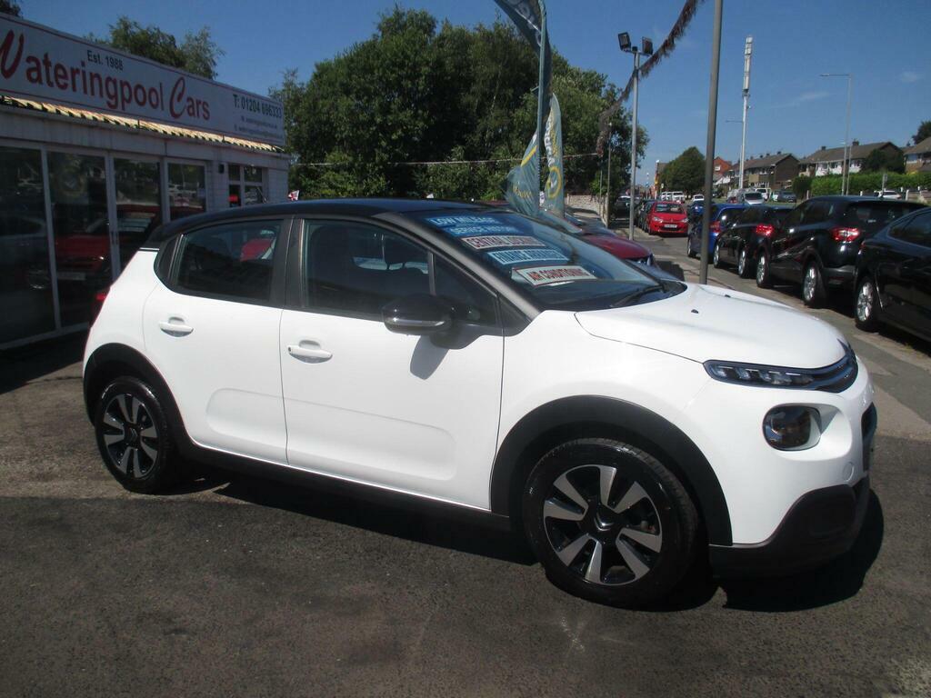 Citroen C3 1.2 Puretech Feel Euro 6 KN19YCR White #2