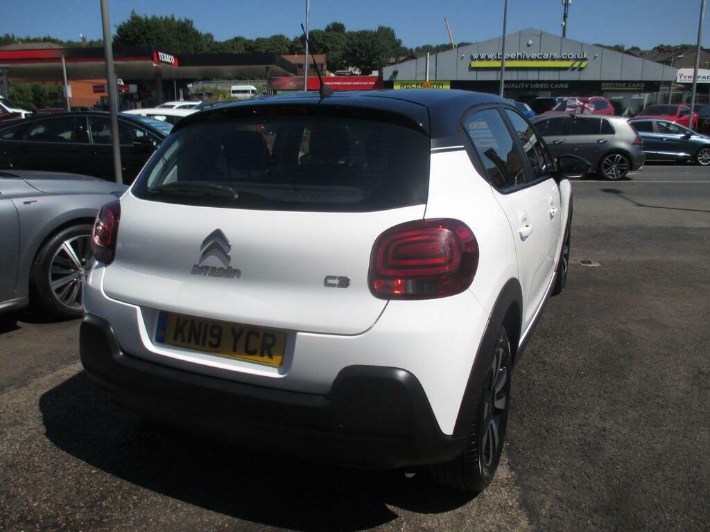 Citroen C3 1.2 Puretech Feel Euro 6 KN19YCR White #4
