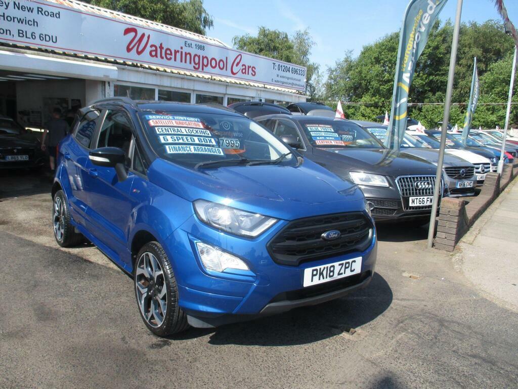 Ford Ecosport 1.0T Ecoboost St-line Euro 6 S S Blue