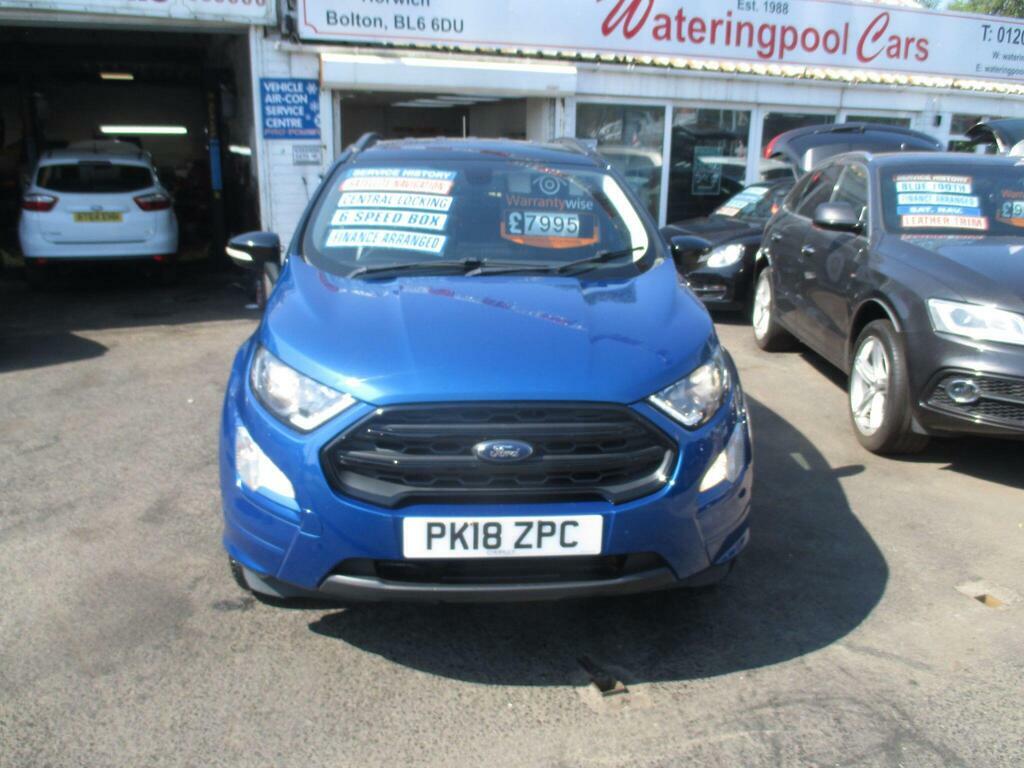 Ford Ecosport 1.0T Ecoboost St-line Euro 6 S S PK18ZPC Blue #4
