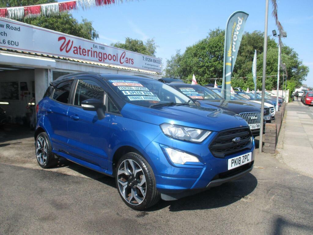 Ford Ecosport 1.0T Ecoboost St-line Euro 6 S S PK18ZPC Blue #2