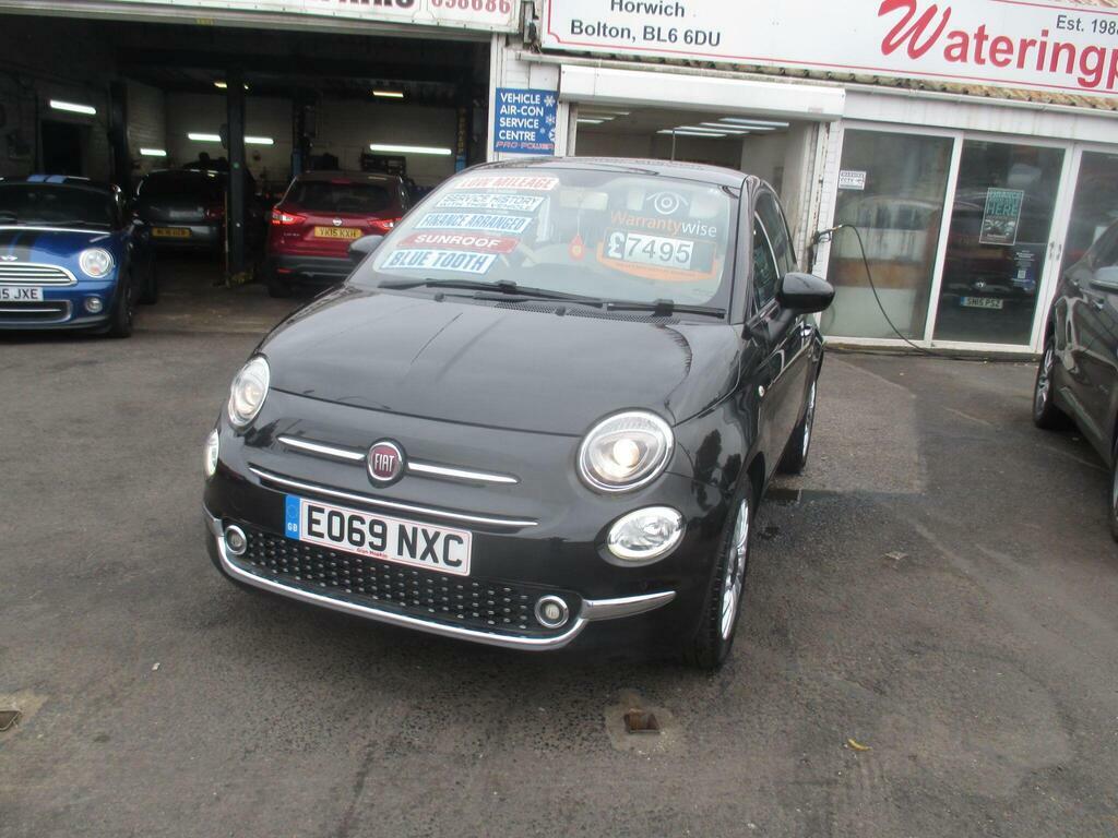Fiat 500 1.2 Lounge Euro 6 S S E069NXC Black #5
