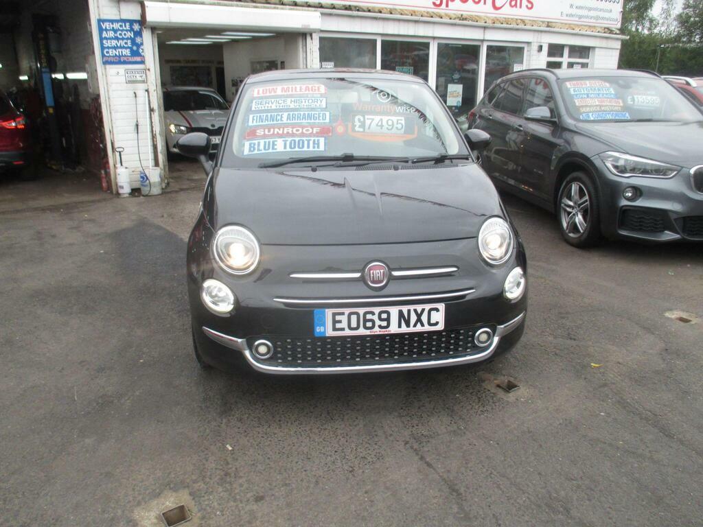 Fiat 500 1.2 Lounge Euro 6 S S E069NXC Black #4