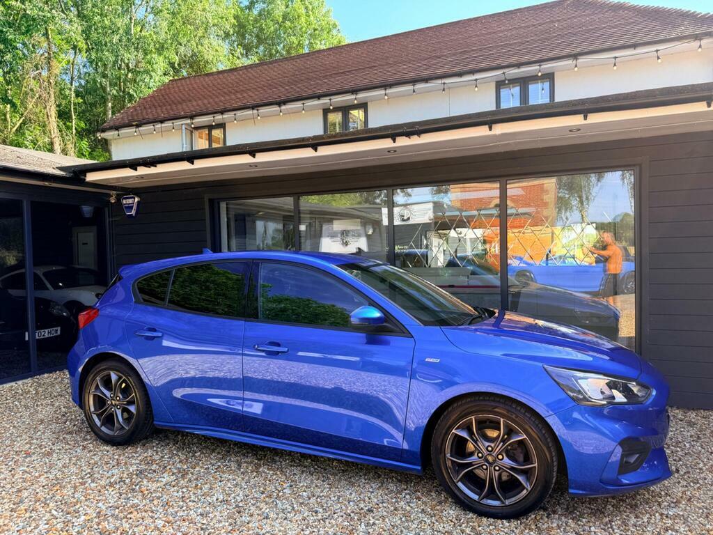 Ford Focus 1.0T Ecoboost St-line Euro 6 S S Blue #3