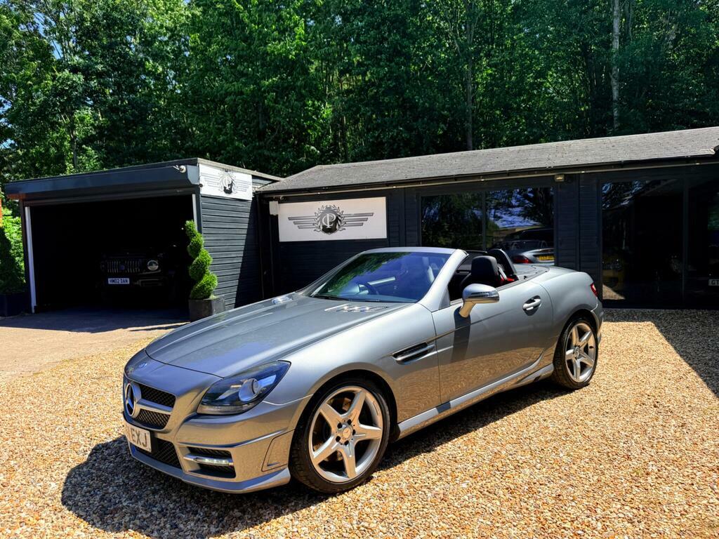 Mercedes-Benz SLK 3.5 Slk350 Blueefficiency Amg Sport Edition 125 G- Silver