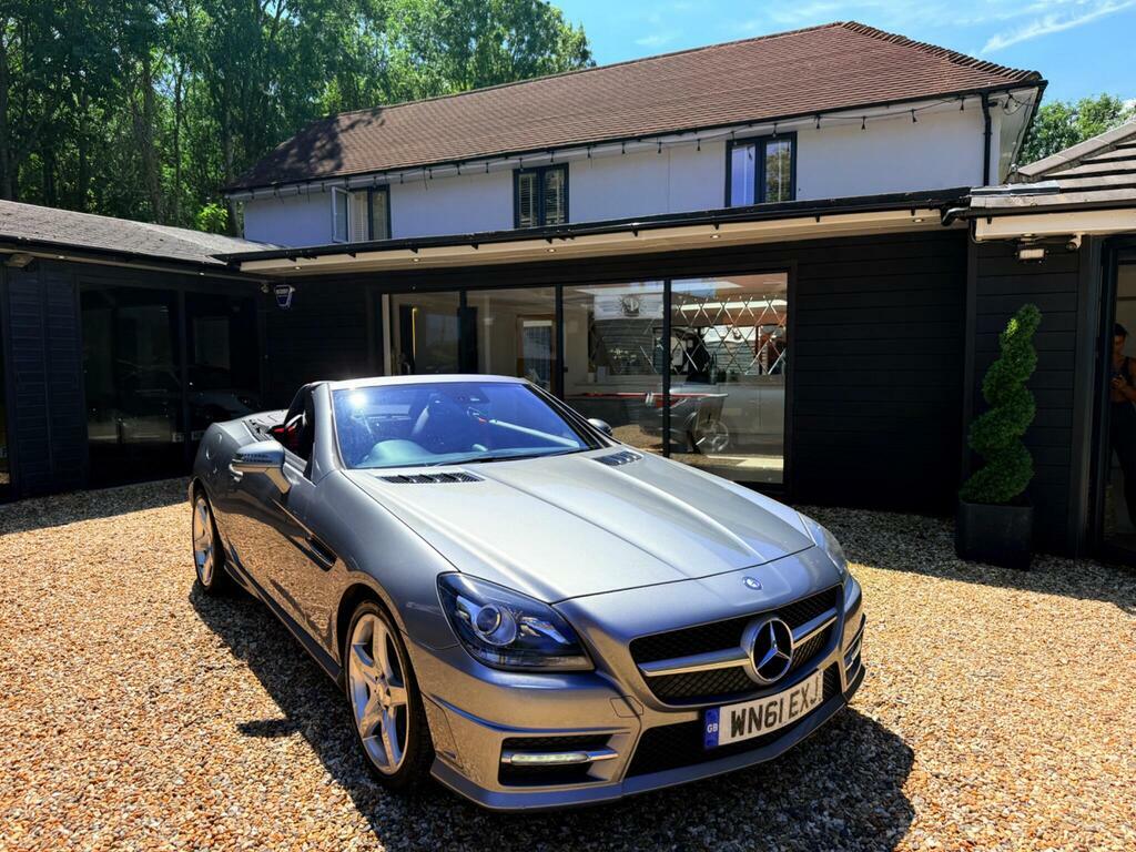 Mercedes-Benz SLK 3.5 Slk350 Blueefficiency Amg Sport Edition 125 G- Silver #2